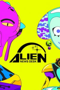 Alien News Desk Cover, Poster, Alien News Desk