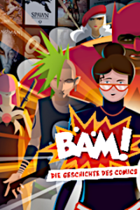 Cover BÄM! Die Geschichte des Comics, TV-Serie, Poster